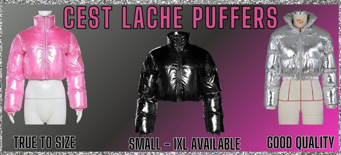 Cest Lache Puffer: Choose Color Inside